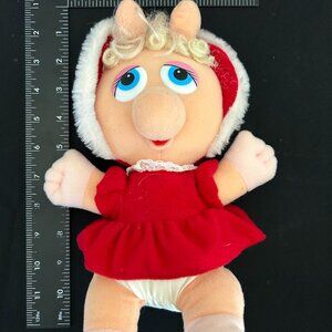 Jim Henson Muppet Babies Miss Piggy 10” McDonald’s Plush 1987